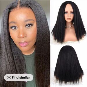 Sleek Black Women's Wig